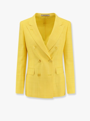 Double-breasted viscose blazer - TAGLIATORE - gender_Woman