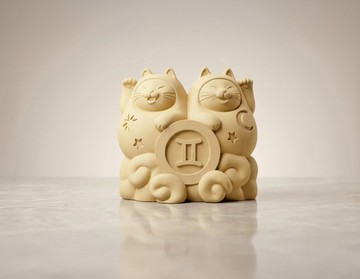 【限定登場】雙子座開運胖胖貓