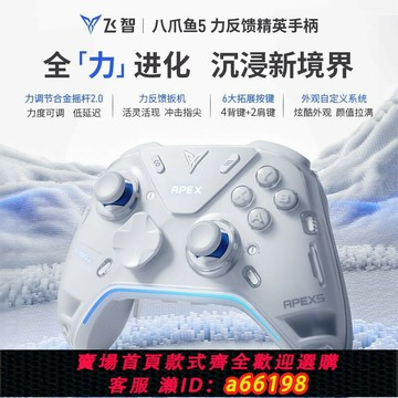 【台灣公司 可開發票】飛智八爪魚5游戲手柄PC電腦steam地平線戰地6手機Switch2怪物獵人