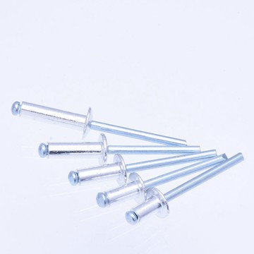 [優選]2.4/3.2/4/5/6mm鋁製拉釘抽芯 開口型平圓頭抽芯鉚釘拉鉚釘鋁抽心