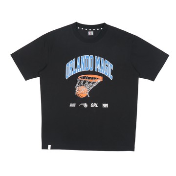 NBA 落肩 籃球印花 短袖上衣 魔術隊