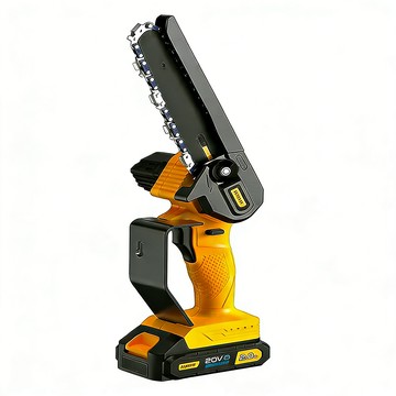 電鋸/鏈鋸機  【木洸】家用小型手持電鋸8寸免充電大容量電動手鋸-4000mAh+2根精鋼鏈條（鋰電鋸/電鏈鋸/伐木鋸）