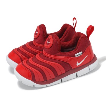 毛毛蟲鞋 Dynamo Free TD 小童 紅 白 套入式 小朋友 學步鞋 嬰兒鞋 343938-621