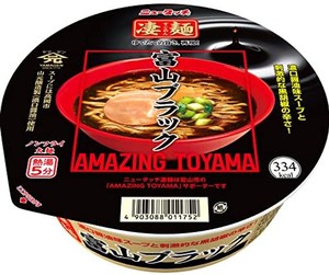 ヤマダイ ニュータッチ 凄麺 富山ブラック 119G×12個