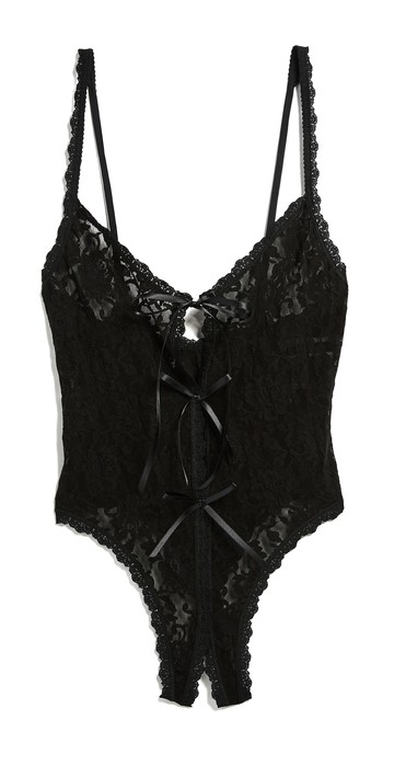 Hanky Panky After Midnight Open Teddy Black L