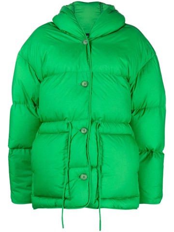 Ienki Ienki - Michlin puffer jacket - women - Nylon/Nylon - XS - Green
