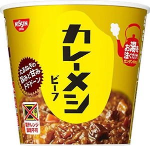 日清食品 カレーメシ ビーフ 107GX6個