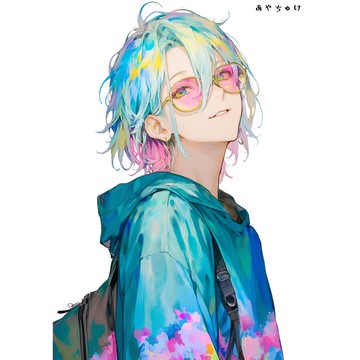 【12月新品5】07-106-0117 人物貼紙 繽紛色彩