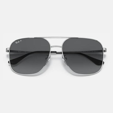 【GLORIA】Ray Ban｜RB3679D-003/T3 方形金屬偏光太陽眼鏡