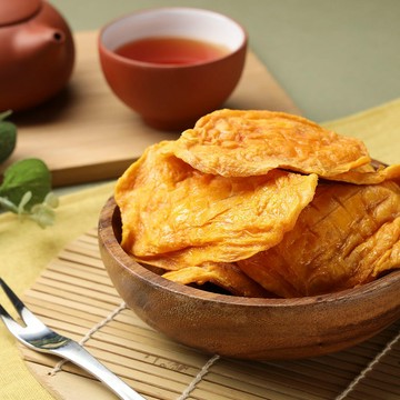 【 赤柑 - 新上架】台灣 ( 無糖 ) 愛文芒果乾 300克( 台灣製造 愛文 無添加 果乾 蜜餞 芒果 零食 )