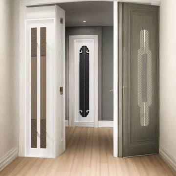 可客製  拉手 大門拉手 把手 新中式實木大門拉手玻璃門把手定制酒店會所古銅色推拉門別墅定制