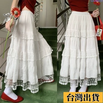 🌷新店優惠🌷公主裙 紗裙 長裙 網紗裙 半身裙 澎澎裙 日系紗裙 大尺碼長裙 大裙擺長裙 半身裙