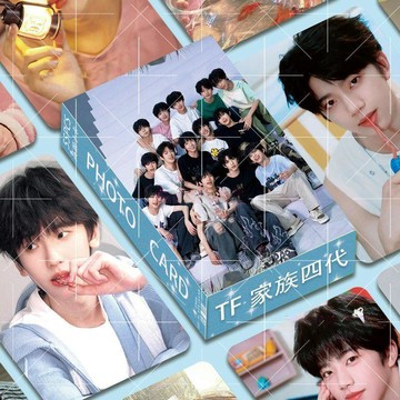 TF家族四代小卡🔥 肆意少年突圍 合照小卡 陳奕恒 危險關係 卡冊套裝 生日交換禮物TF家族四代55張高顏小卡盒裝雙面