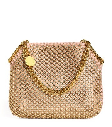 Stella McCartney Rose Collection Mini Falabella Top-Handle Bag