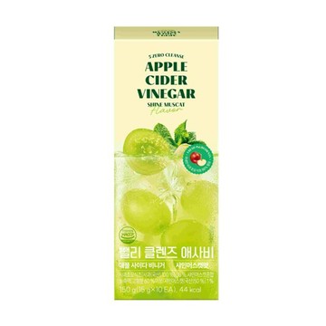 BBELLY Cleanse Apple Cider Vinegar #Shine Muscat 15g*10 Sticks