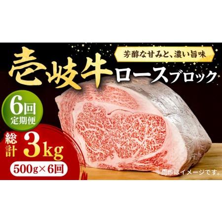 ふるさと納税  壱岐牛 ロースブロック 500g《壱岐市》 肉 牛肉 ロース ブロック ステーキ BBQ [JFE037] 174.. 長崎県壱岐市