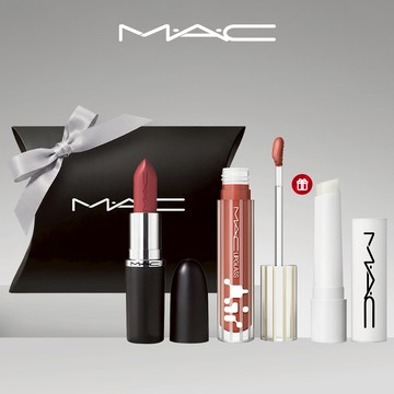 【MAC】限量唇膏熱銷精選禮盒 | 唇蜜 潤唇膏 唇露 護唇膏 唇膏 生日禮物 金牛座禮物