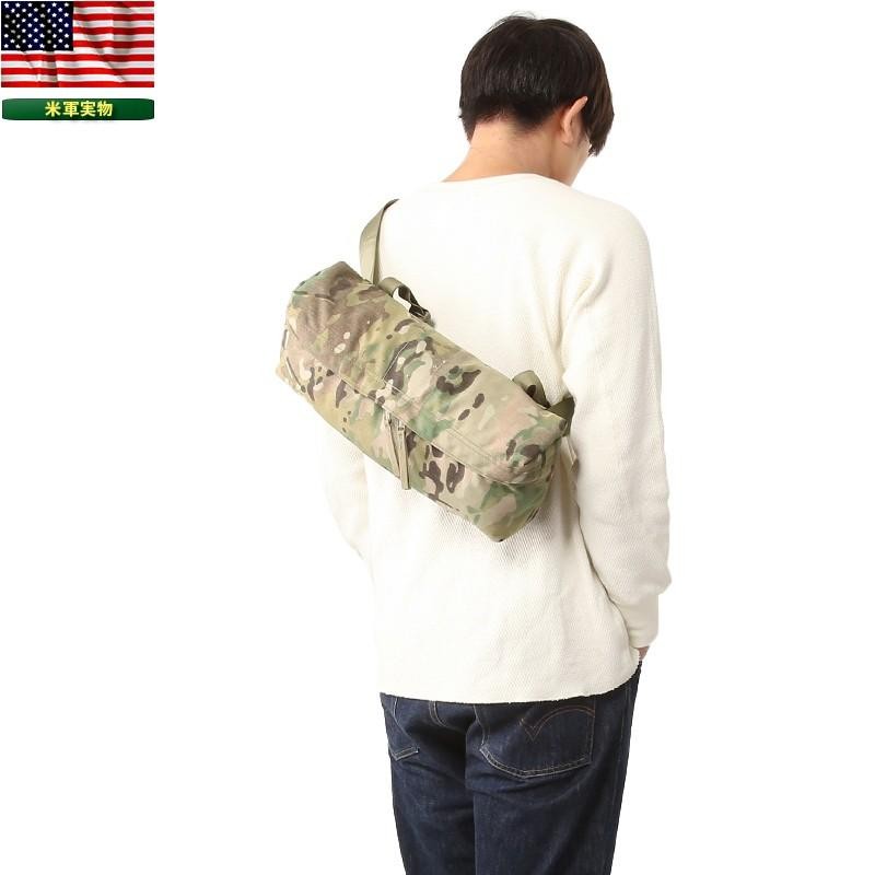 実物 USED 米軍MOLLE II ウエストパック MultiCam ミリタリー バッグ