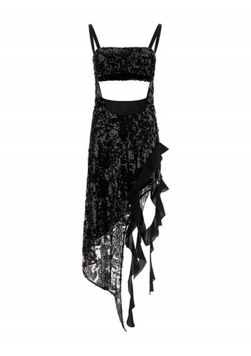 The Attico - Nora Mini Dress - Womens - Black