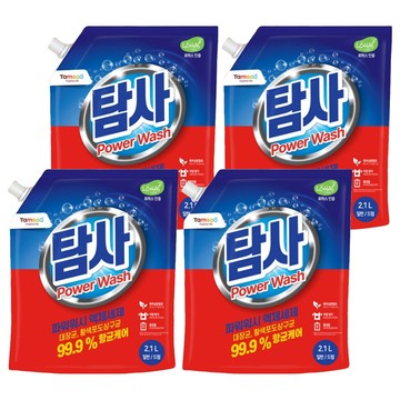 Tamsaa Power Wash 洗衣精 補充包  2.1L  4包