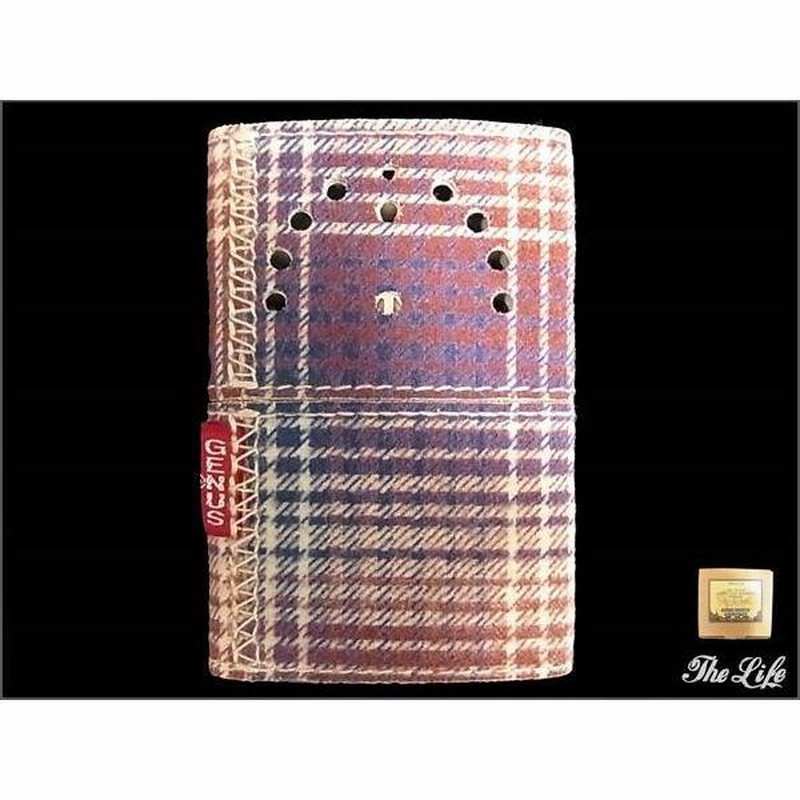 未使用/新古品 WAREHOUSEウエアハウスハクキンカイロ/青赤/チェック