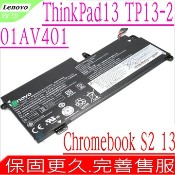 LENOVO 電池 適用  01AV401,ThinkPad Chromebook S2 13,New S2 20GUA004CD,New S2 20GUA005CD,Thinkpad 13 第二代,TP13-2,01AV400,01AV402,01AV435,01AV437,SB10J78998,SB10J78997,TP00081A TP00081B