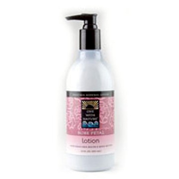 Hand & Body Lotion Rose Petal 12 oz by One with Nature