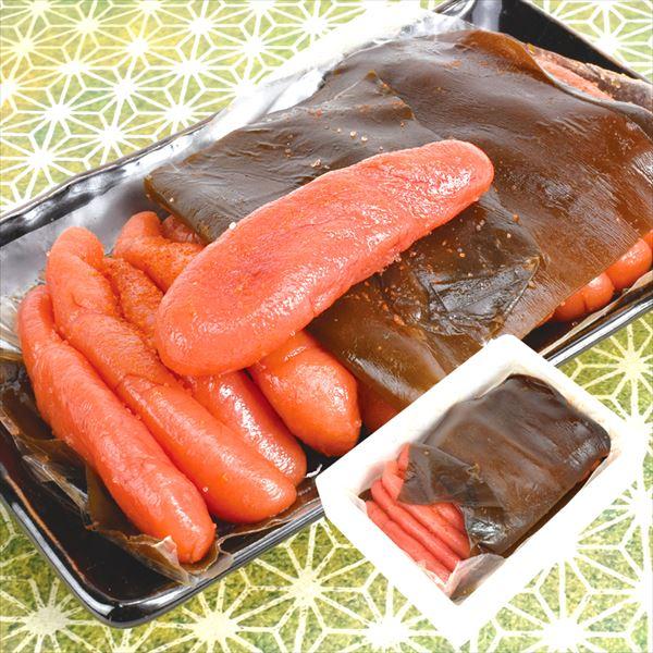 明太子 昆布巻き 辛子明太子 400g めんたいこ 化粧箱 ギフト 食品 冷凍便