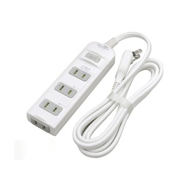 Qonnect 1開4插2P 1.8M延長線 K-03N