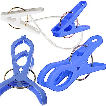 日本AISEN便利機能4種款式曬衣夾組合(4包裝45夾)