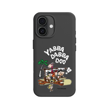 iPhone 16 SolidX 黑 - 摩登原始人 The Flintstones - 摩登原始人一家