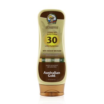 Australian Gold 金色澳洲 速效古銅防曬乳 SPF 30 237ml/8oz-身體防曬及古銅粉