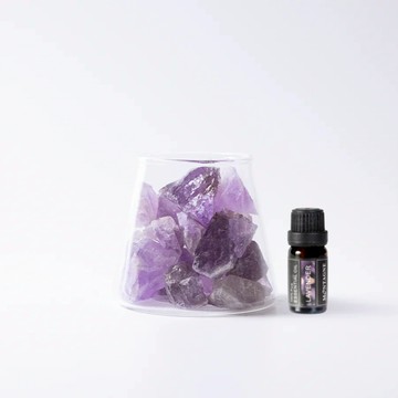 【Montagne】紫水晶｜富士山晶礦杯透明款（不贈杯蓋）｜薰衣草10ml_廠商直送