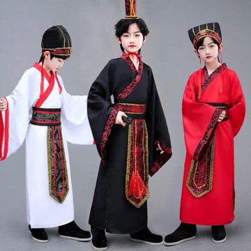 兒童三國演義演出服草船借箭諸葛亮曹操官紳西門豹治鄴課本劇服裝