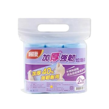 楓康加厚強韌垃圾袋(小)/43X50cm/3支入/共105張