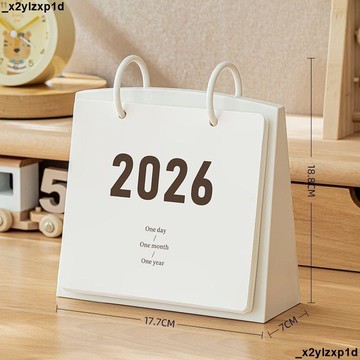 大促銷一 爆款🔥 行事曆 年曆 月曆 日曆 桌曆 計劃檯曆2026年新款日曆桌面擺件中高考考研倒計時提示牌創意月曆