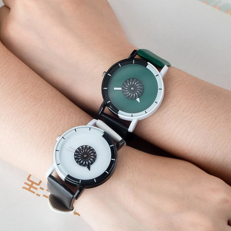 ユニークなアナログレザーバンド腕時計 MODIGI 時計ベルト レザーバンド 本革 18mm 20mm 22mm おしゃれベルト