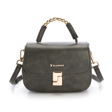 PLAYBOY - 手提包附長背帶  Mist系列 - 黑色/551-2801-09-7