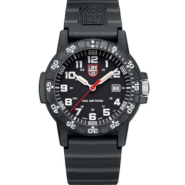 LUMINOX Sea Turtle 革龜 海龜系列 碳纖維複合材質腕錶 手錶-黑x白 1LM-0321