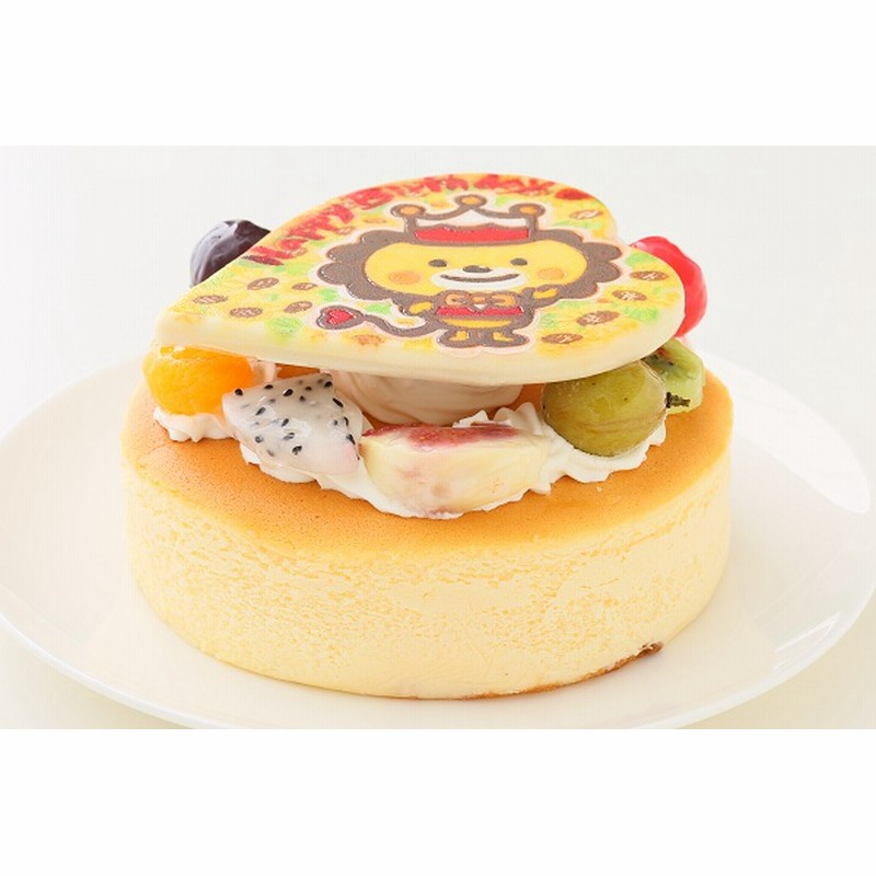 キャラクター 1体のみ クッキープレート付き スフレチーズケーキ 5号 15cm 通販 Lineポイント最大3 0 Get Lineショッピング