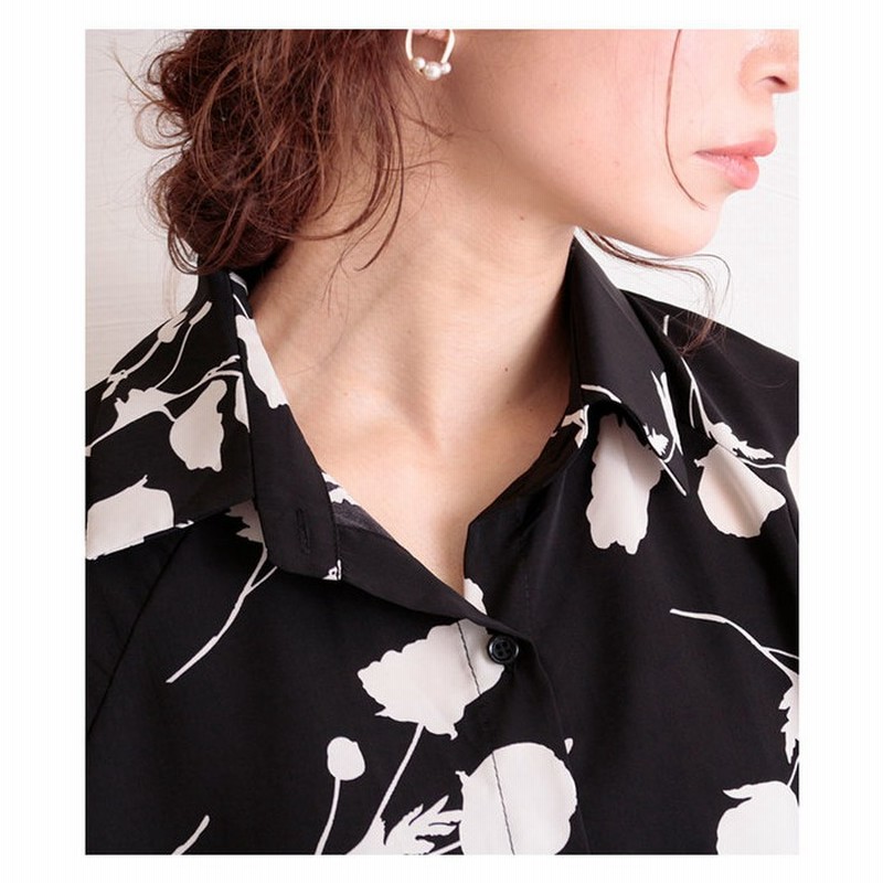 sawa a la mode ワイドシルエットの花柄シャツ トップス シャツ ブラウス ビッグ ブラック 花柄 ドルマン 半袖 モノトーン カジュアル ワイド レディース ファッション 30代 40代 50代 60代 サワアラモード sawaalamode otona 大人 kawaii 可愛い 洋服 かわいい服 ... sawa a la mode ワイドシルエットの花柄シャツ トップス シャツ ブラウス ビッグ ブラック 花柄 ドルマン 半袖 モノトーン カジュアル ワイド レディース ファッション 30代 40代 50代 60代 サワアラモード sawaalamode otona 大人 kawaii 可愛い 洋服 かわいい服 ...