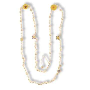 Elegant Adoration Gold Pearl