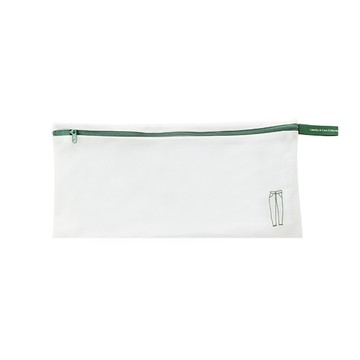 【日本霜山】長形衣物收納/洗衣袋/長褲洗護袋(42x19.5cm)