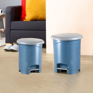 KEYWAY 聯府 奧羽腳踏式垃圾桶(10L+17L)2入組