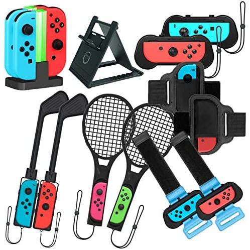 Switch Sports用 体感ゲーム ハンドル アクセサリー ゴルフクラブ