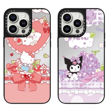 庫洛米kitty美樂蒂大耳狗手機殼 iPhone17Promax手機殼 蘋果15Pro防摔殼i14保護殼i13硬殼i12