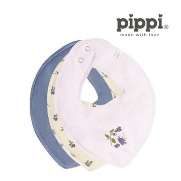 Brands4kids 藍莓野兔圍兜兜3件組_Pippi系列