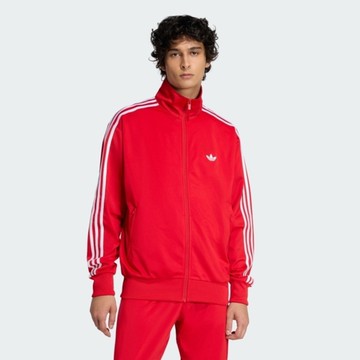 Adidas 愛迪達 Firebird Tt KD8307 男 立領外套 運動外套 休閒穿搭 紅 白 亞版