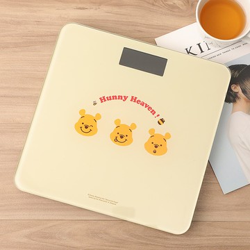 迪士尼小熊維尼電子體重計-LCD輕薄電子體重機 Winnie the Pooh