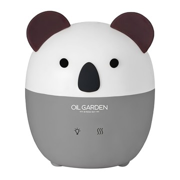 OiL GARDEN 澳悠園 無尾熊水氧機 霧化加濕 淨化空氣 小夜燈 三合一功能  OG1531  無尾熊 灰色
